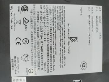 Preview: Cisco Catalyst 3560-C Series PoE WS-C3560C-12PC-S